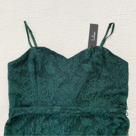 Lulus Everlasting Emotion Green Lace Mermaid Formal Maxi Dress‎ - Picture 6 of 8